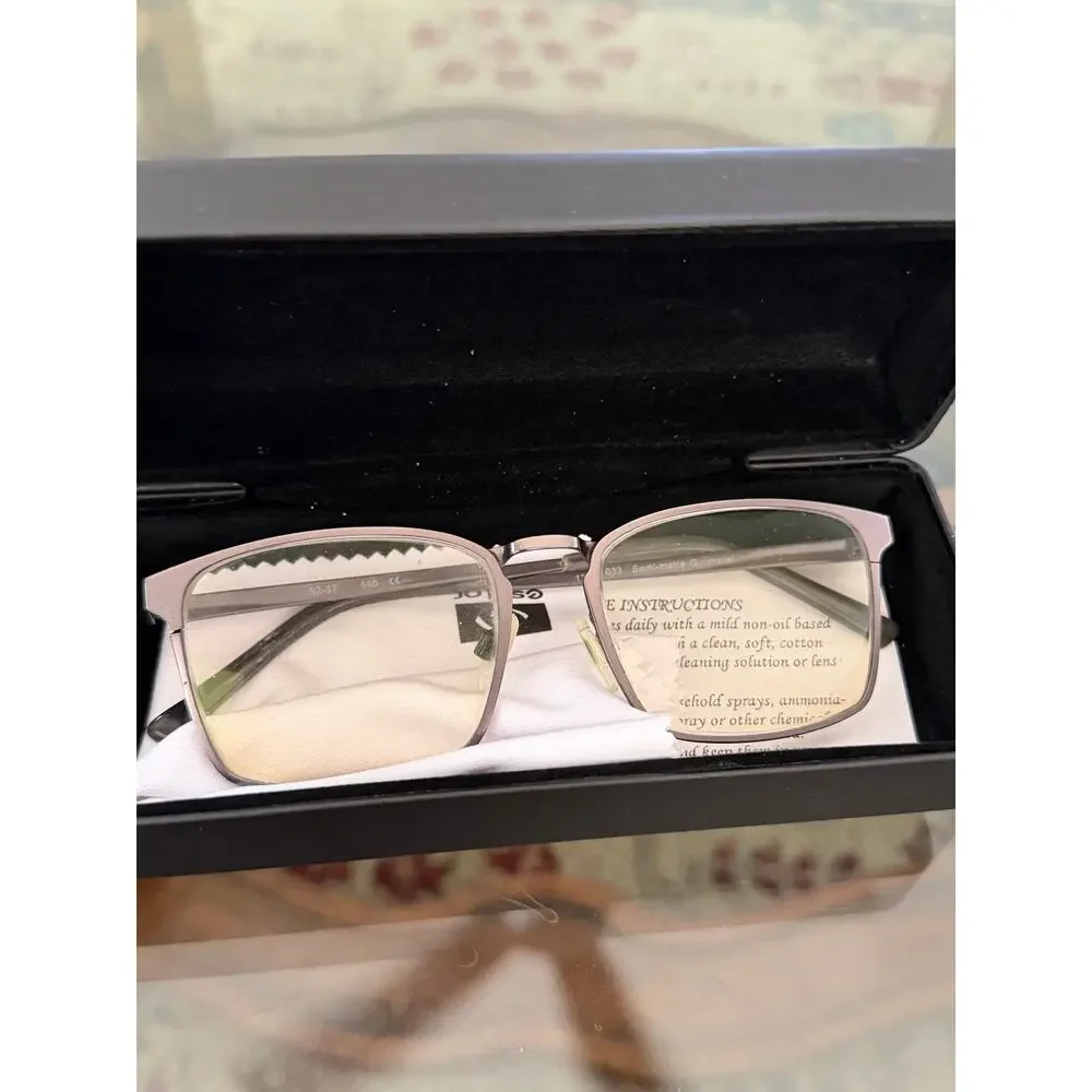 Vintage Flexon 52-17 Eyeglasses Titanium-Nickel Alloy Frame Lightweight Full Rim